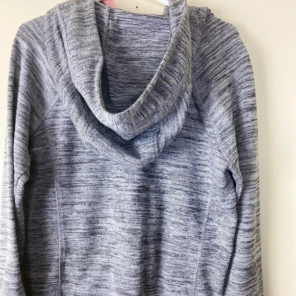 90 DEGREES EUC GIRLS ZIP TOP JACKET SWEATSHIRT HOODIE SHIRT GRAY HOOD SIZE 7 8 - Picture 4 of 5